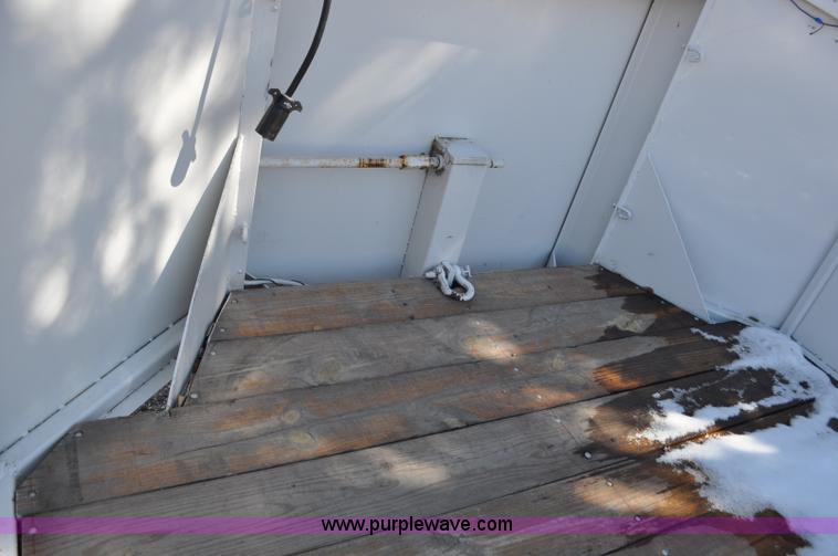 image for item G6423 1990 Shopbuilt gooseneck trailer