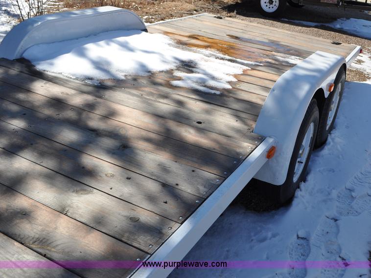 image for item G6423 1990 Shopbuilt gooseneck trailer