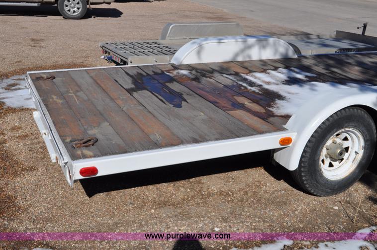 image for item G6423 1990 Shopbuilt gooseneck trailer
