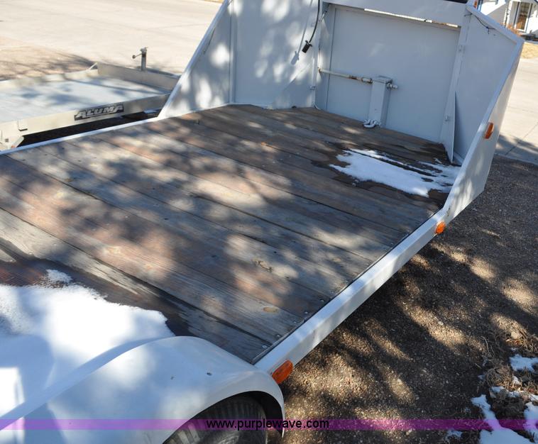 image for item G6423 1990 Shopbuilt gooseneck trailer