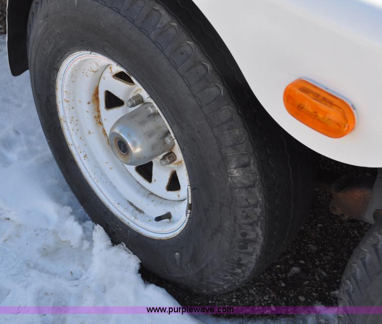 image for item G6423 1990 Shopbuilt gooseneck trailer