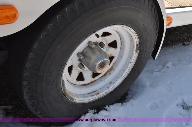 image for item G6423 1990 Shopbuilt gooseneck trailer