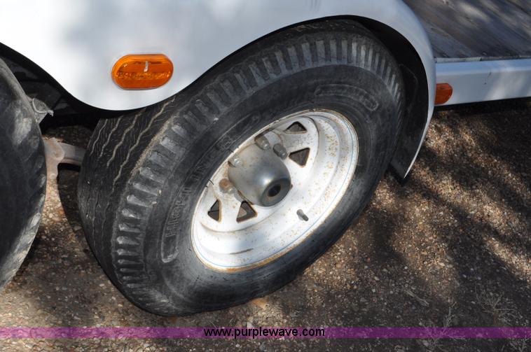 image for item G6423 1990 Shopbuilt gooseneck trailer