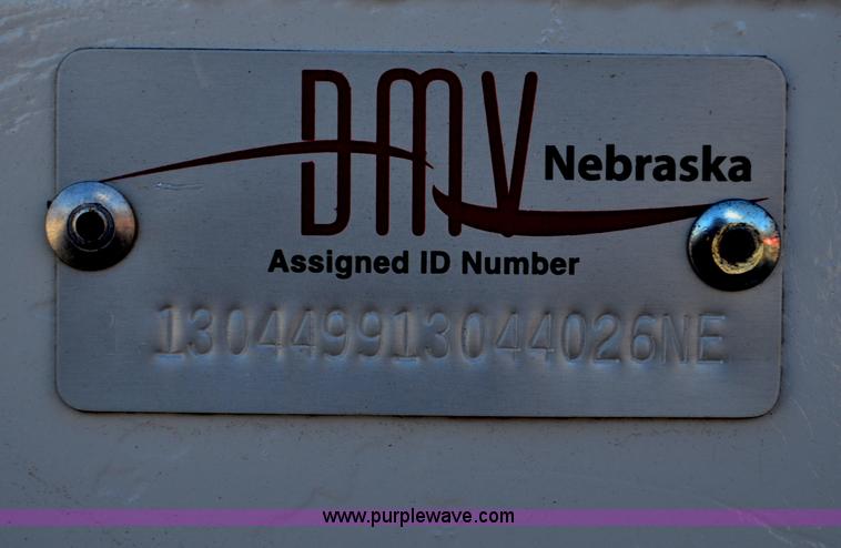 image for item G6423 1990 Shopbuilt gooseneck trailer