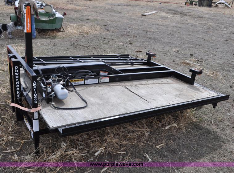 image for item G6447 2007 Ameri-Deck hydraulic snowmobile/ATV loading system