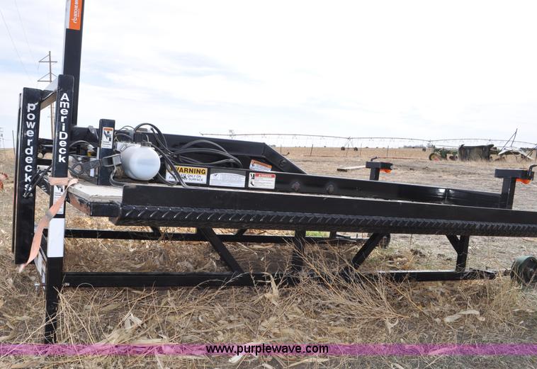 image for item G6447 2007 Ameri-Deck hydraulic snowmobile/ATV loading system