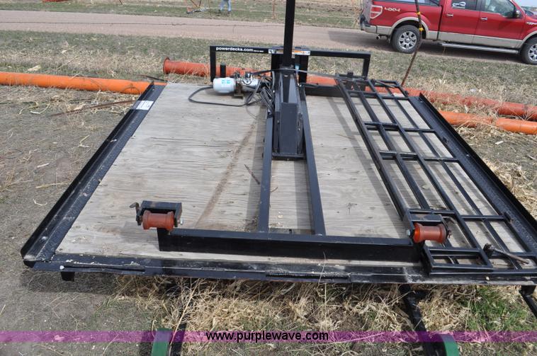 image for item G6447 2007 Ameri-Deck hydraulic snowmobile/ATV loading system