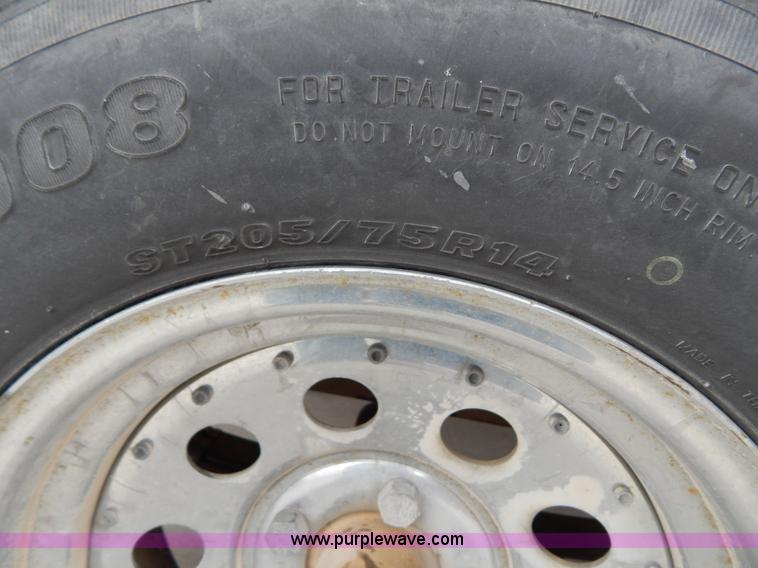 image for item I1053 1986 Charger 200 T-PRO fishing boat and trailer