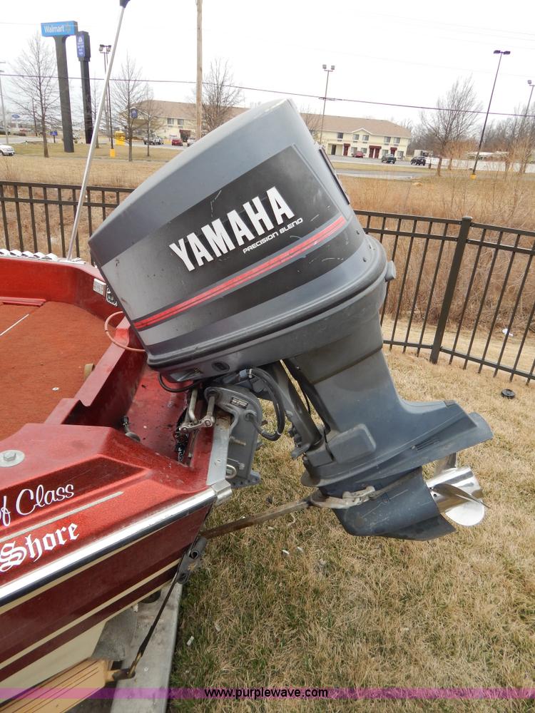 image for item I1053 1986 Charger 200 T-PRO fishing boat and trailer