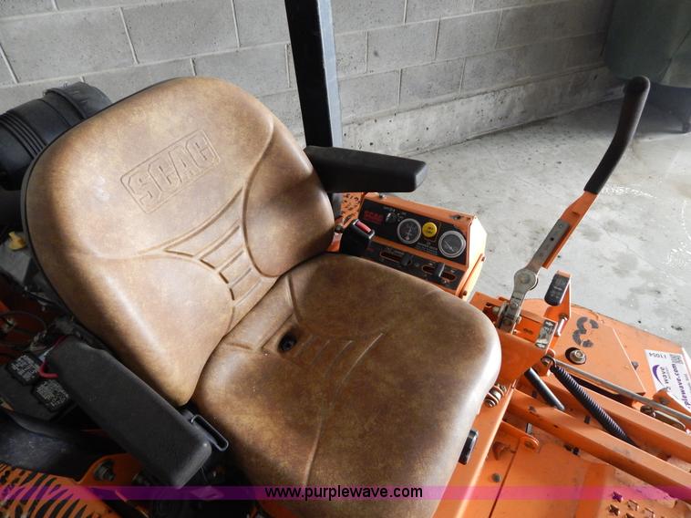image for item I1054 Scag STT61V-27KA ZTR lawn mower