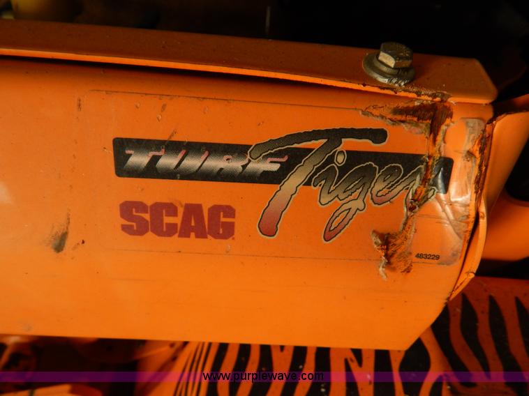 image for item I1054 Scag STT61V-27KA ZTR lawn mower