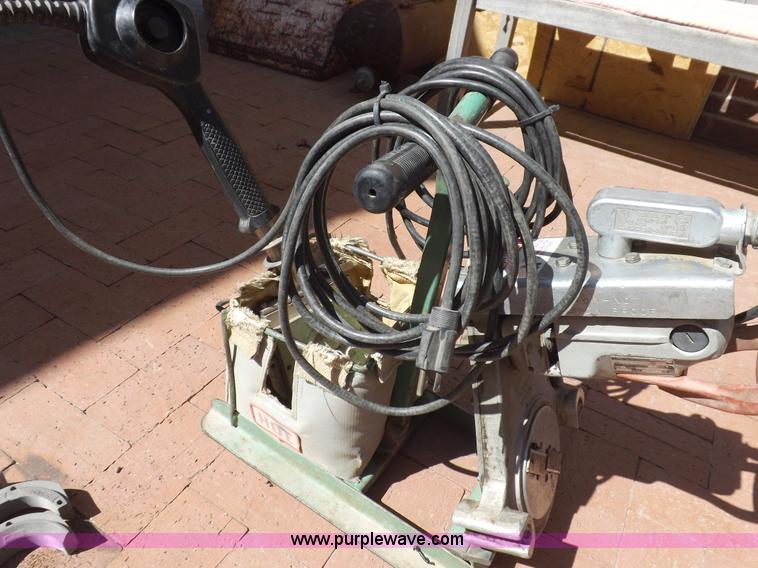 image for item I9018 McElroy poly pipe fusing machine