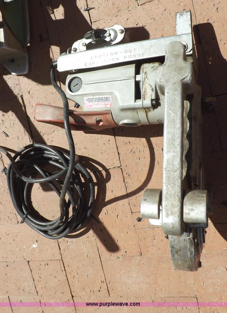 image for item I9018 McElroy poly pipe fusing machine