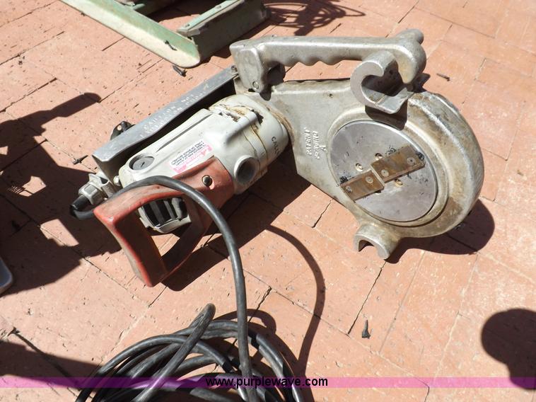 image for item I9018 McElroy poly pipe fusing machine