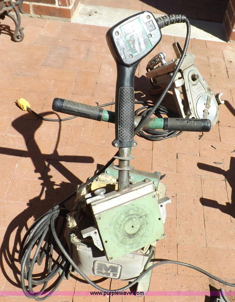 image for item I9018 McElroy poly pipe fusing machine