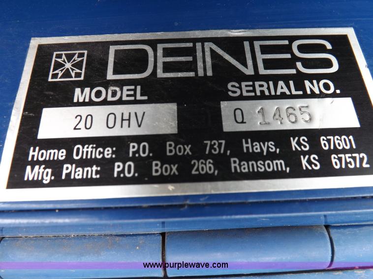 image for item I9034 Deines Magnum ZTR lawn mower