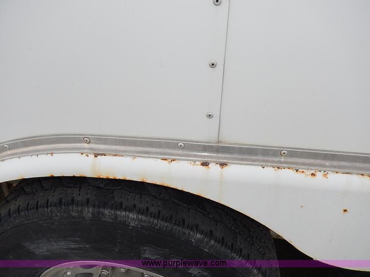 image for item I9357 1999 S&S 28' enclosed gooseneck car hauler trailer