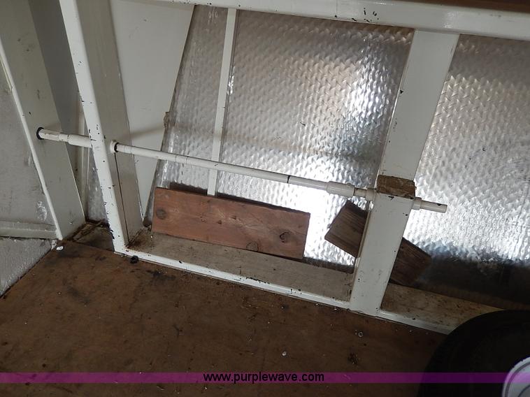 image for item I9357 1999 S&S 28' enclosed gooseneck car hauler trailer