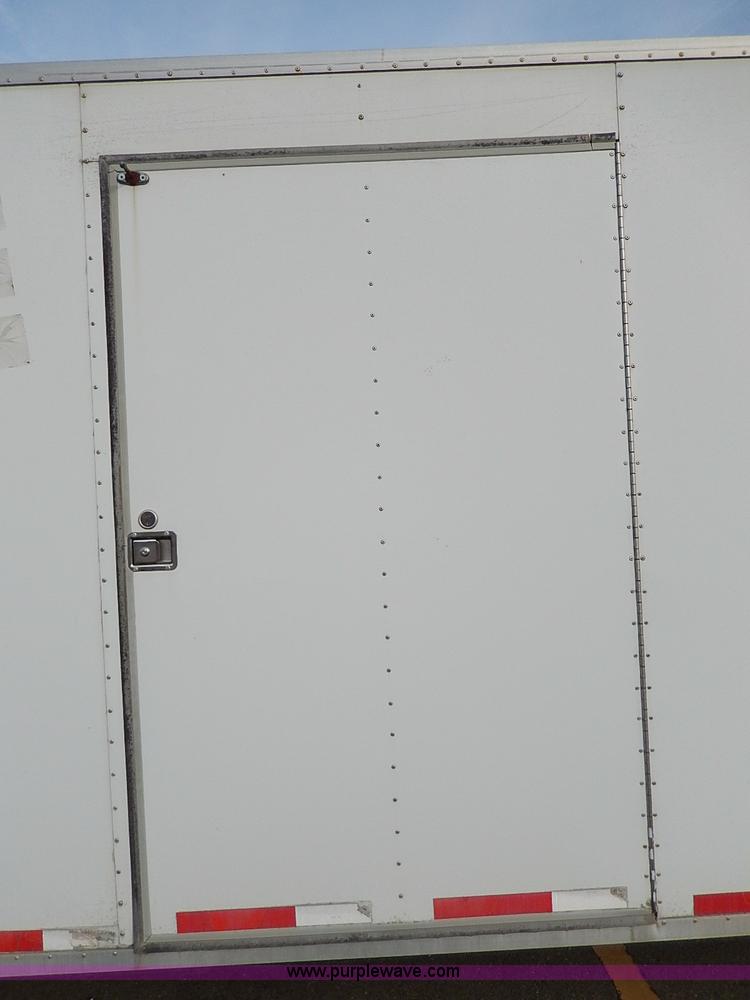 image for item I9357 1999 S&S 28' enclosed gooseneck car hauler trailer