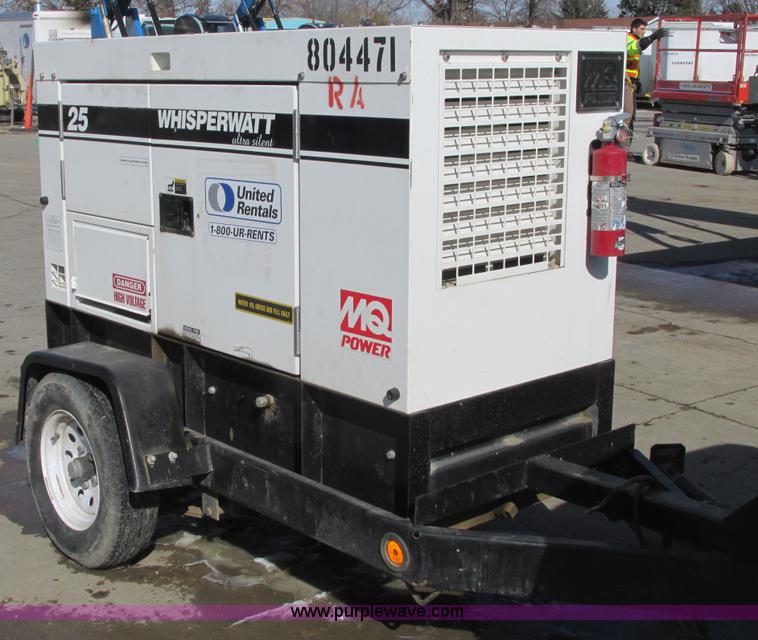 image for item A8656 2010 Multiquip DCA25USI2C generator
