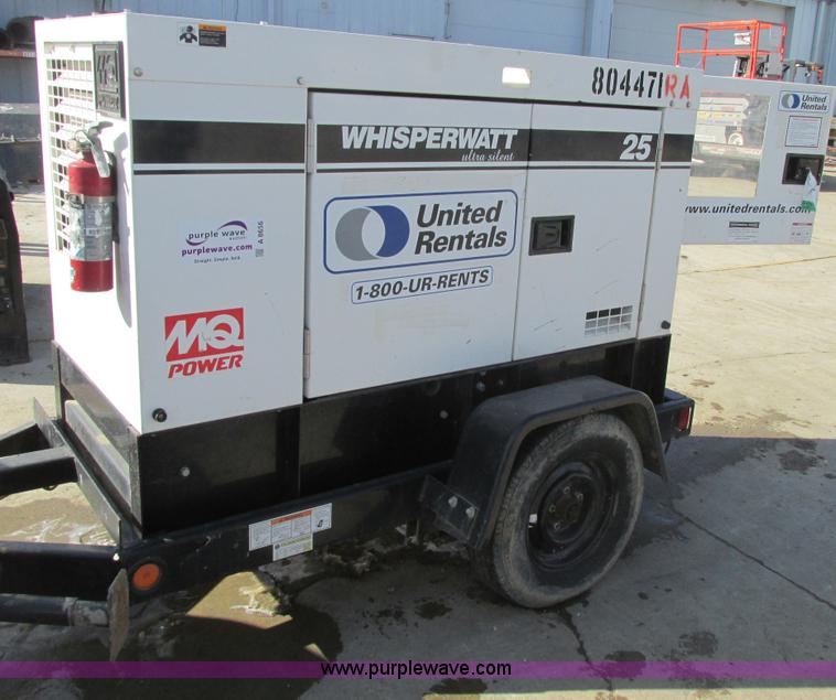 image for item A8656 2010 Multiquip DCA25USI2C generator