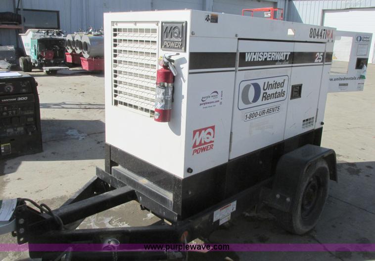 image for item A8656 2010 Multiquip DCA25USI2C generator