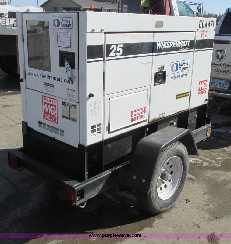 image for item A8656 2010 Multiquip DCA25USI2C generator