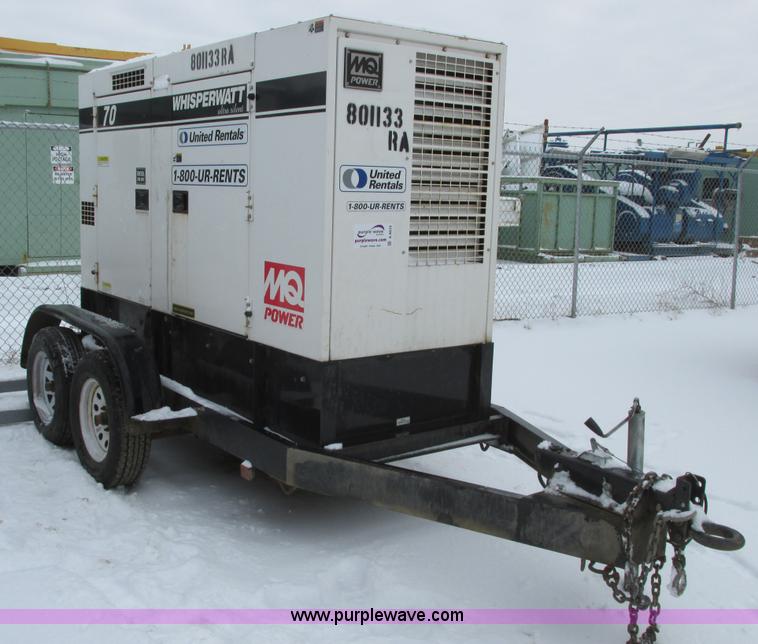 image for item A8659 2010 Multiquip DCA70USI2C generator