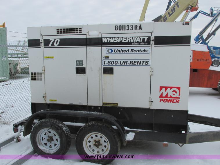 image for item A8659 2010 Multiquip DCA70USI2C generator