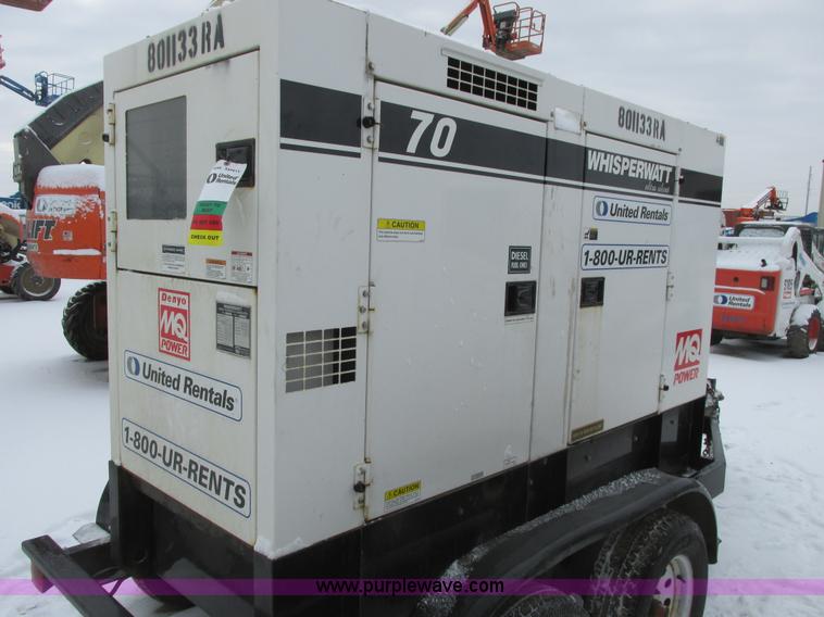 image for item A8659 2010 Multiquip DCA70USI2C generator