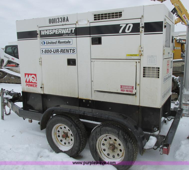 image for item A8659 2010 Multiquip DCA70USI2C generator
