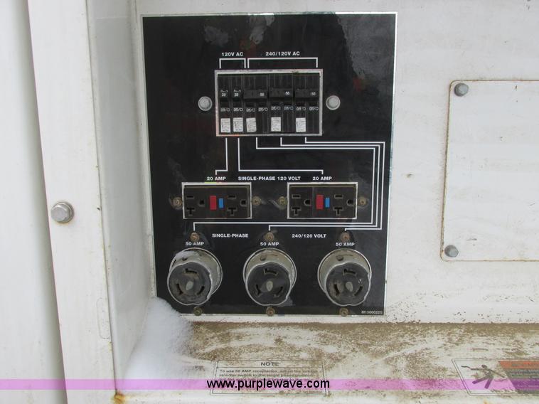 image for item A8659 2010 Multiquip DCA70USI2C generator