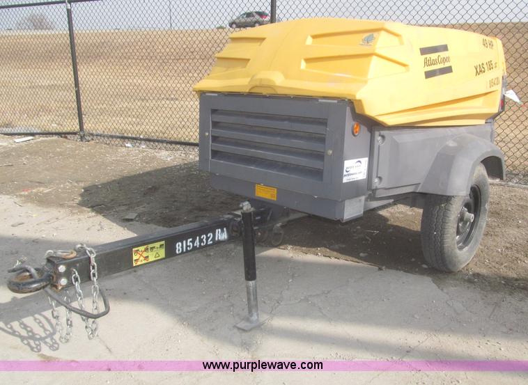 image for item F7336 2010 Atlas Copco XAS185JDRSC air compressor