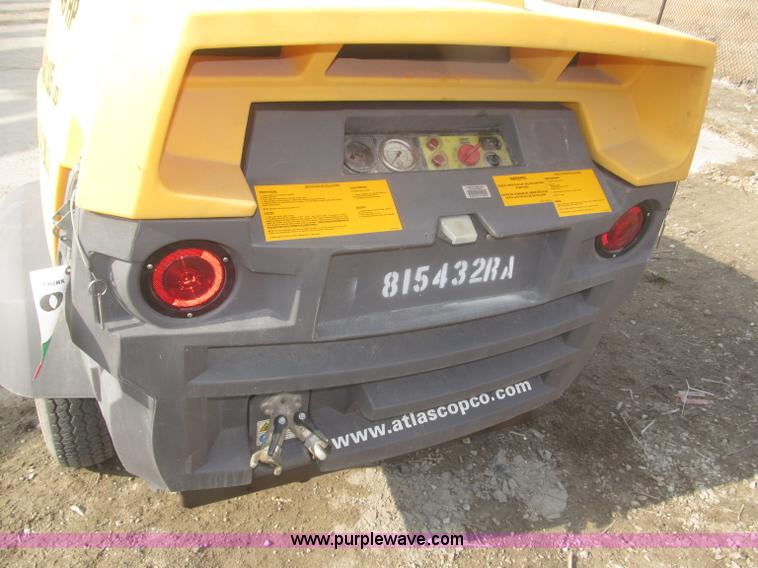 image for item F7336 2010 Atlas Copco XAS185JDRSC air compressor