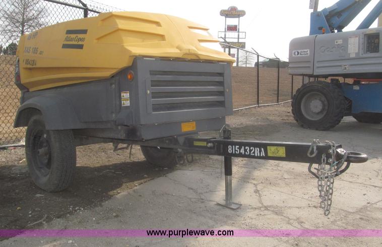 image for item F7336 2010 Atlas Copco XAS185JDRSC air compressor