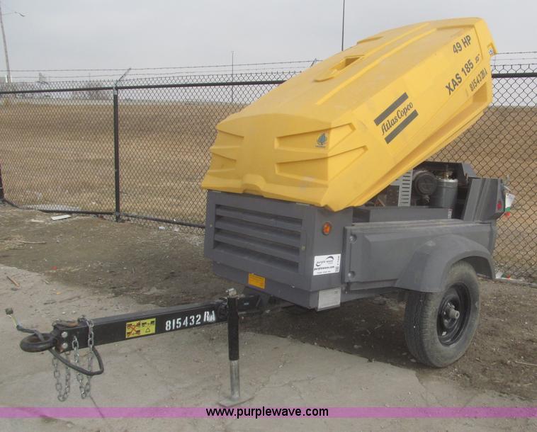 image for item F7336 2010 Atlas Copco XAS185JDRSC air compressor