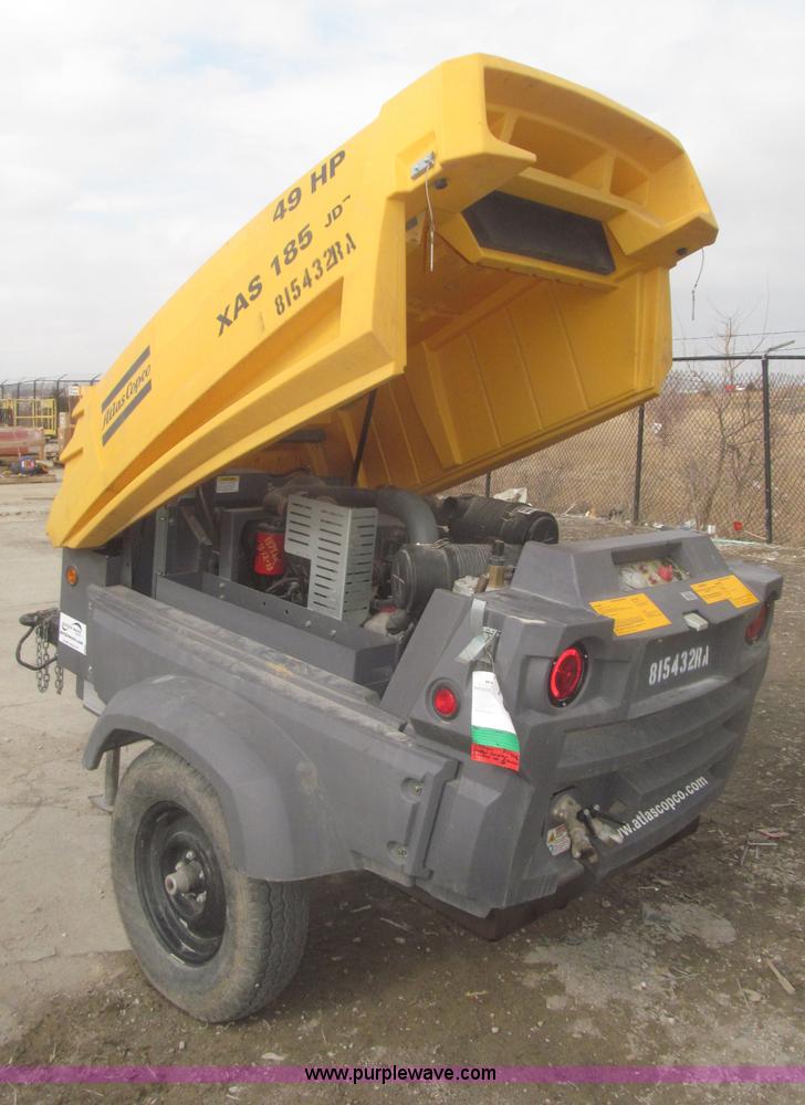 image for item F7336 2010 Atlas Copco XAS185JDRSC air compressor