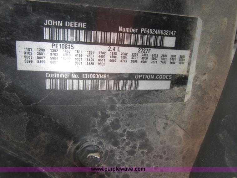 image for item F7336 2010 Atlas Copco XAS185JDRSC air compressor