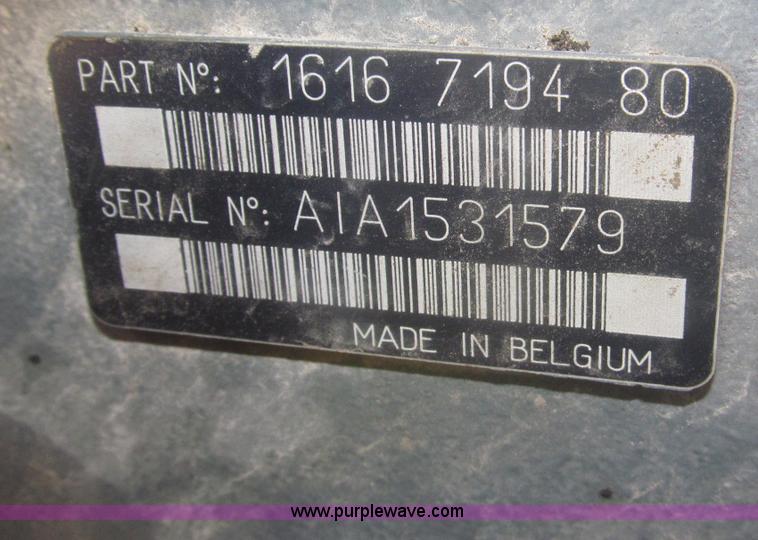 image for item F7336 2010 Atlas Copco XAS185JDRSC air compressor