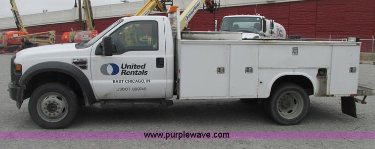 image for item G9136 2008 Ford F550 service truck