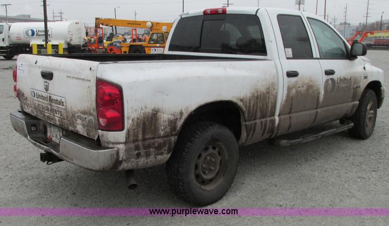 image for item G9139 2008 Dodge Ram 1500 Quad Cab pickup truck