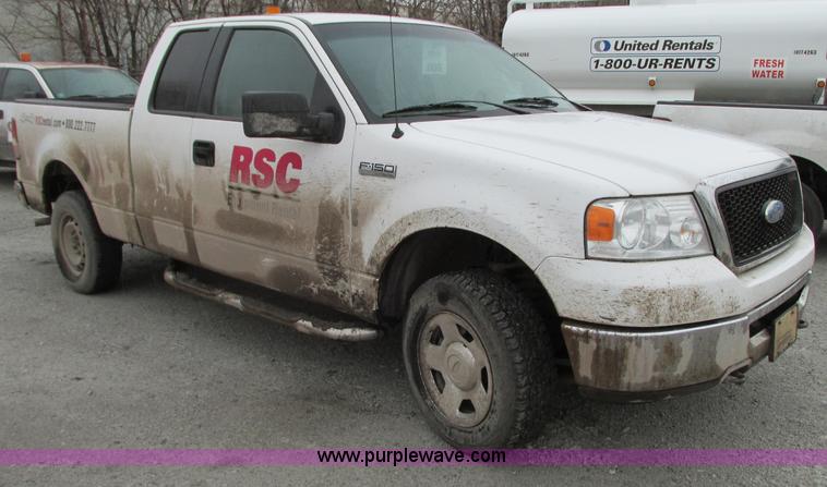 image for item G9142 2007 Ford F150 XLT SuperCab pickup truck