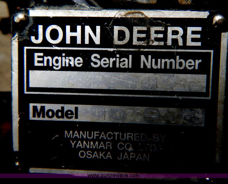 image for item H3471 2009 John Deere Gator UTV