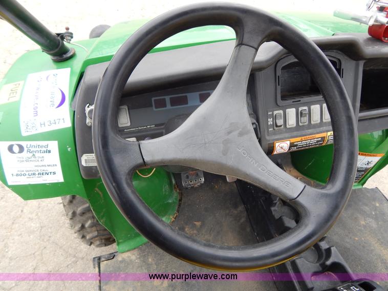 image for item H3471 2009 John Deere Gator UTV