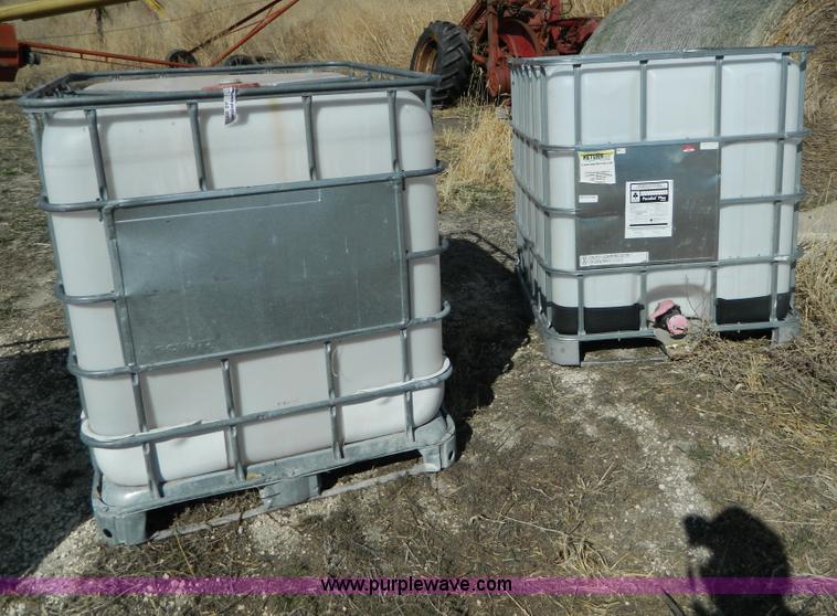 image for item AD9861 (2) 250 gallon liquid transfer tanks