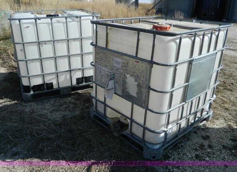 image for item AD9861 (2) 250 gallon liquid transfer tanks