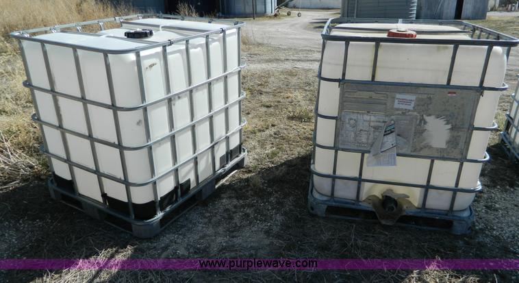 image for item AD9861 (2) 250 gallon liquid transfer tanks
