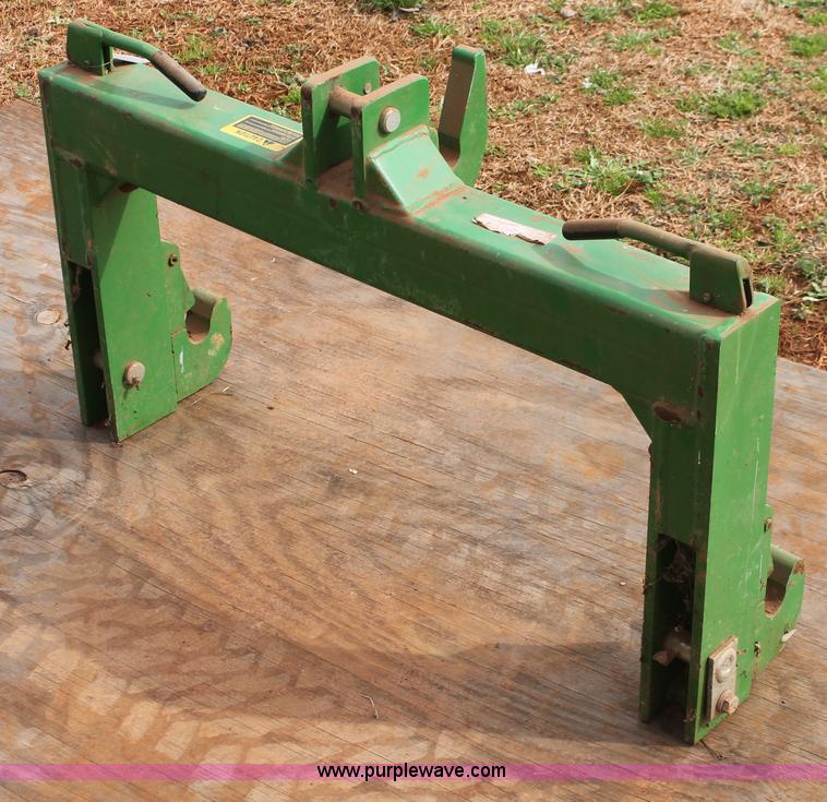 image for item AK9672 John Deere three point quick coupler hitch