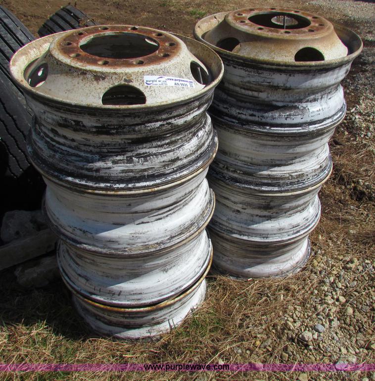 image for item AN9935 (8) hub pilot steel wheels