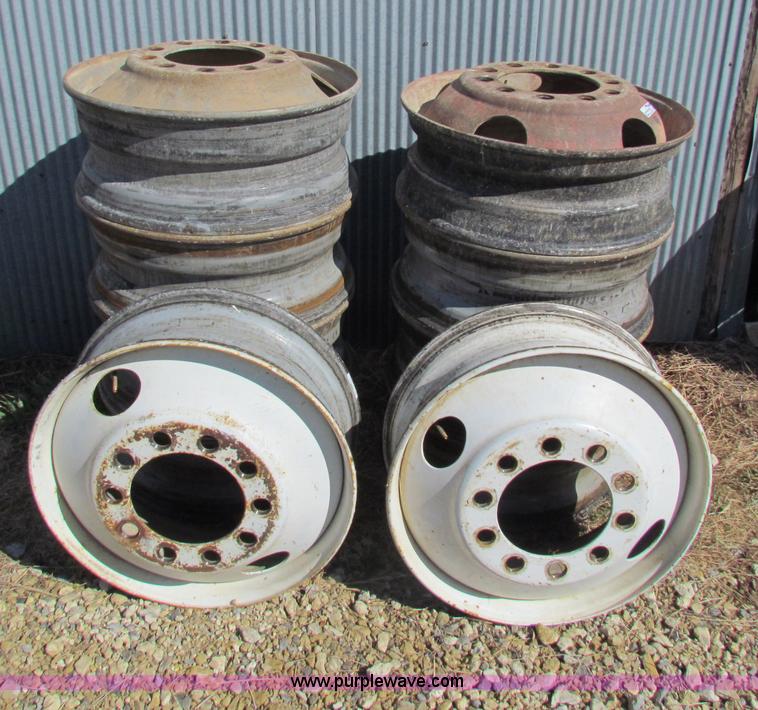 image for item AN9936 (10) stud pilot steel wheels